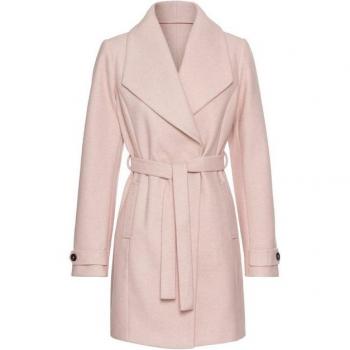 Laura Scott eleganter Wollmantel mit Reverskragen