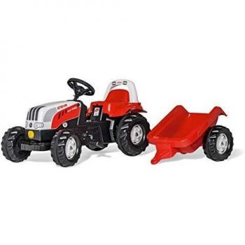 Rolly Kid Tracteur Escaliers Blanc/Crimson