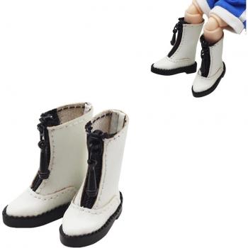 BJD Obitsu 11 Boot Collection – White