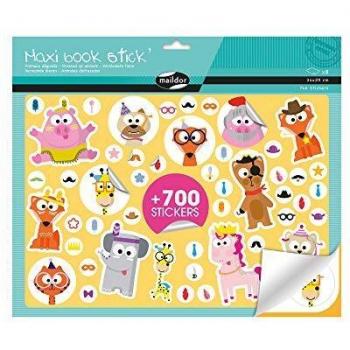 Bébé Créatif Maxi Book Stick – Animaux déguisés (Maildor AE175C)