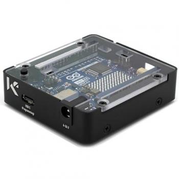 Arduino Uno R4 Shielding Case – Matte Black, Aluminum Core