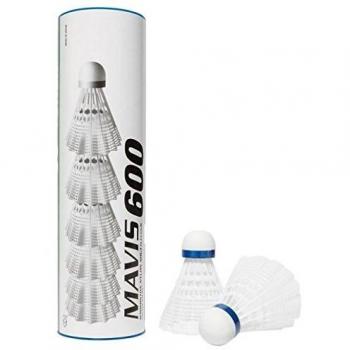 Yonex Mavis 600 White Shuttlecocks (6 in Tube)