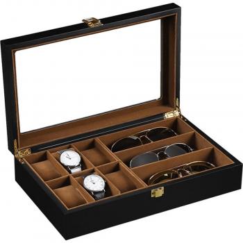 Dustproof Wooden Watch Case