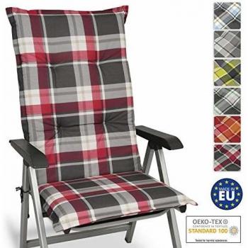 Cuscino Schienale Giardino Bordeaux