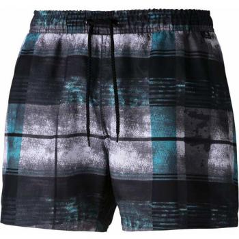 Robert Firefly Herren-Turquoise Check Shorts, XL