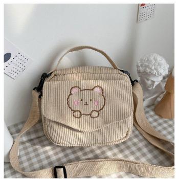 Canvas Shoulder Bag for Students