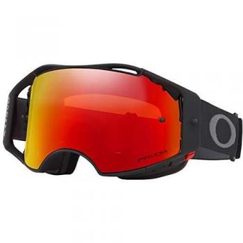 Maschera Oakley Airbrake MTB Black Gunmetal con lenti Prizm Trail Torch