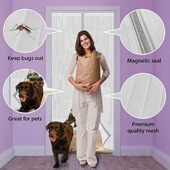 ARVO Magnetic Fly Insect Net Screen Door