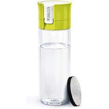 BRITA fill&go Vital Water Filtration Bottle 0.6L with 1 MicroDisc Filter