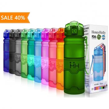 HoneyHolly Leakproof Drinking Bottle for Kids, Adults