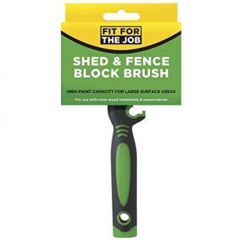 Rodo Shed & Fence Block Brush 12 x 3cm FBBB003