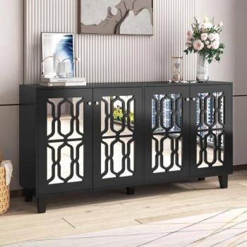 Credenza Laminato Sfoderabile 160x40x84 cm