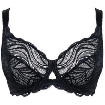 Underwire Lace Balcony Bra (Black) – 36FF