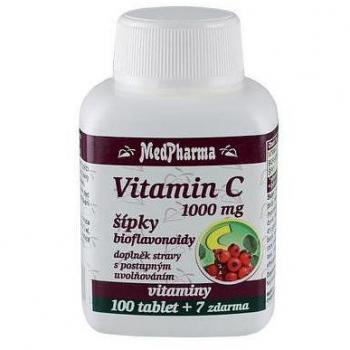MedPharma Vitamín C 1000mg s šípky 107tbl