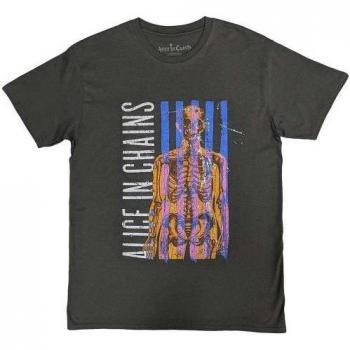 Veste noire charbon d’Alice In Chains crâne stylisé unisexe