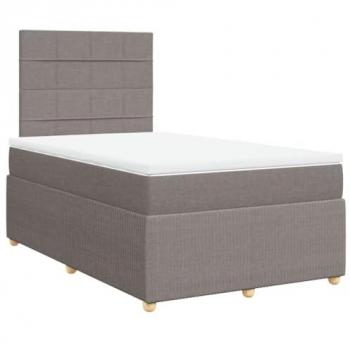 VidaXL Latisha Boxspringbett 120 x 200 cm mit Matratze