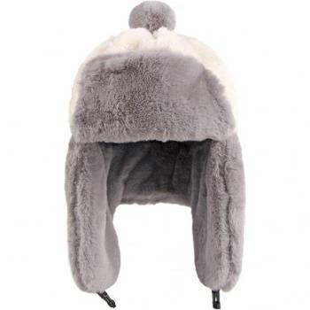 Gorra de invierno panda con orejeras