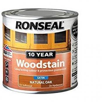 Ronseal 10 Year Woodstain Natural Oak 250ml