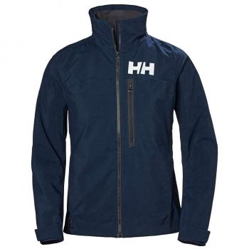 Helly Hansen HP Racing Midlayer Lifaloft Cuello Forro Polar Marina Chaqueta Impermeable Mujer Azul
