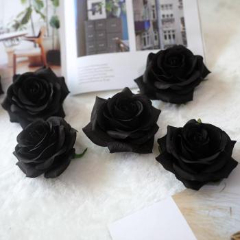 Roses noires pour décoration