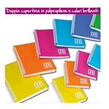 Blasetti One Color Bloc‑Notes A4 80 Feuilles Multicolore