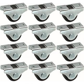 NeroRuota 12x25mm per Carrelli e Tavoli