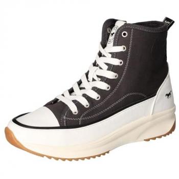 Mustang Schuhe Schnürboots Plateau High Top-Sneaker
