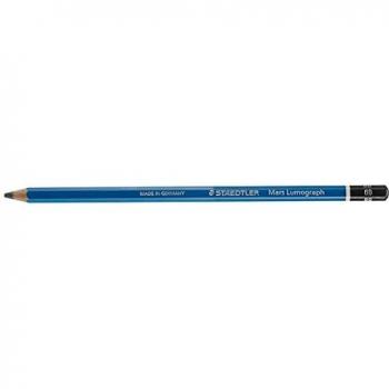 Lápices de grafito Staedtler Mars Lumograph 100 8B unidad