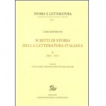 Scritti di storia della letteratura italiana. 1963-1971