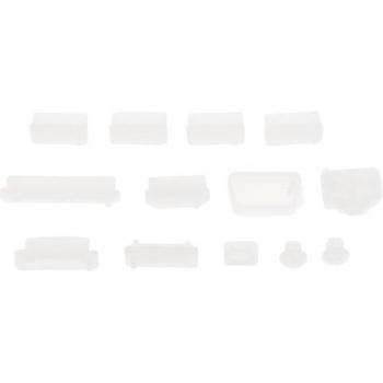 Set de 13 Tapones Antipolvo de Silicona para Puertos de Datos