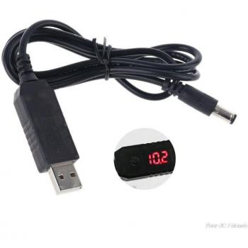 5.5x2.1mm USB Power Boost Cable for LED Strips