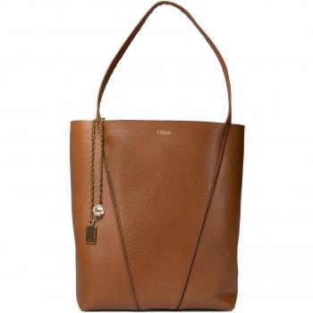Cloth Spin Medium Tote, Brown