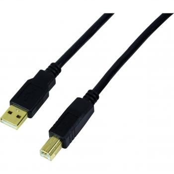 Câble USB 2.0 actif 20 m noir Type A mâle