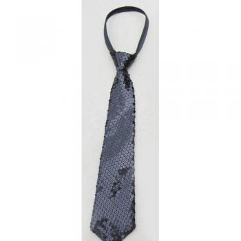 Corbata pre-atada con lentejuelas para fiestas de niños