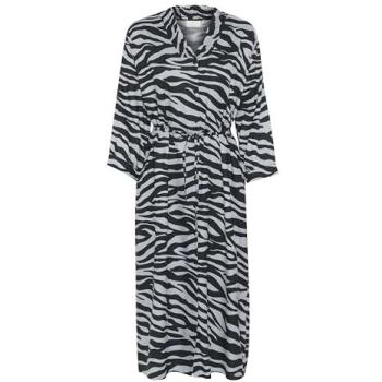Bold Palette 3XL V‑Neck Graphic Dress