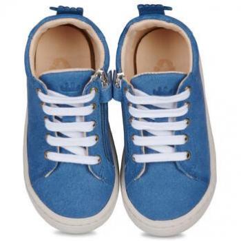 Sneakers Kids My Dodu LACET Bleu – Modèle Easy Peasy