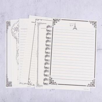 8PCS Vintage Stationery Letterhead