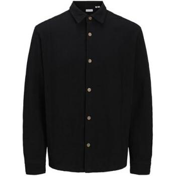 Jack & Jones Camicia Charge in Nero 2XL