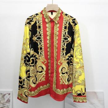 Men's Party Floral Dress Shirt