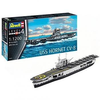 Revell USS Hornet CV-8 Estensione della Garanzia, Multicolore, 05823