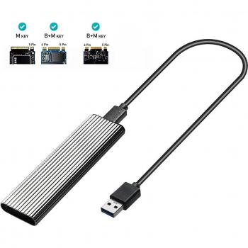 Adaptador USB 3.1 para SSD M.2 NVMe