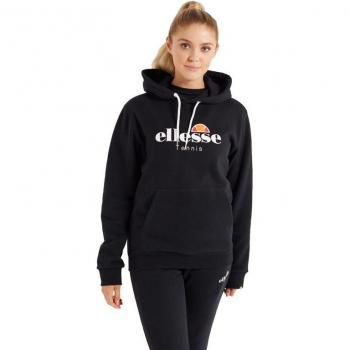 Sudadera con capucha ellesse ascellare mujer negra