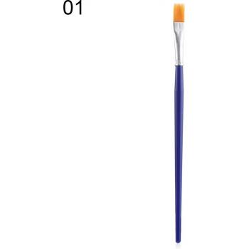 32-Piece Blue Paint Brush Collection