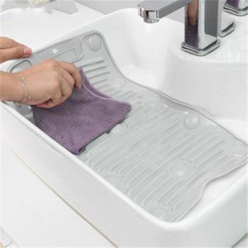 Non-Slip Silicone Washboard with Suction Cups