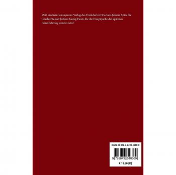 Anonym: Historia von D. Johann Fausten