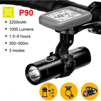 Garmin kompatibles Frontlicht 1800 Lumen