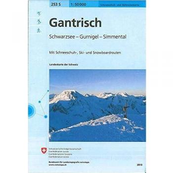 Bundesamt für Landestopografie swisstopo 253s Gantrisch Schneeschuh