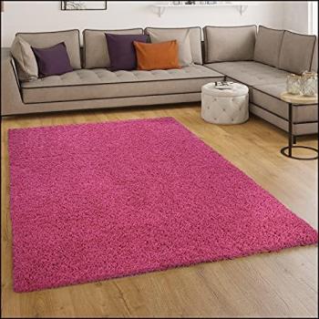 Copertura Shaggy Rosa 150 cm – Paco Home