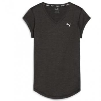 PUMA Damen Shirt TRAIN FAV HEATHER CAT TEE Small Cat