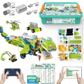 Dinosaurier‑Roboter mit Lern-App – Makerzoid 6+